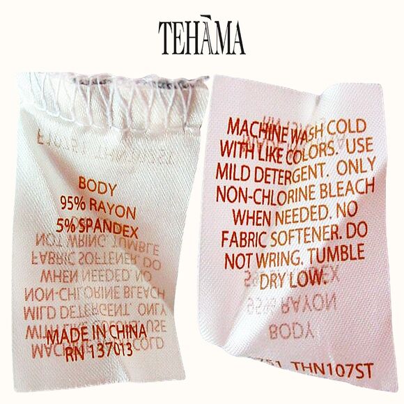 TEHAMA NEW Contrast Pinstripe Scoop Neck Racerback Fit&Flare Activewear Dress M - Picture 11 of 12